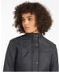 Women's Barbour Cavalry Polarquilt Jacket - Navy