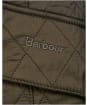 Women's Barbour Cavalry Polarquilt Jacket - Dark Olive