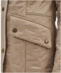 Women's Barbour Cavalry Polarquilt Jacket - Light Fawn