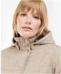 Women's Barbour Millfire Quilted Jacket - Light Trench / Classic