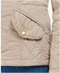 Women's Barbour Millfire Quilted Jacket - Light Trench / Classic