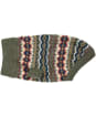 Barbour Case Fair Isle Dog Jumper - Olive