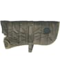 Barbour Baffle Quilted Dog Coat - Dark Olive