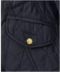 Women's Barbour Millfire Quilted Jacket - Navy / Classic