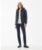 Women's Barbour Millfire Quilted Jacket - Navy / Classic