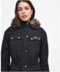 Women's Barbour International Enduro Quilted Jacket - Black