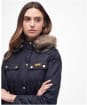 Women's Barbour International Enduro Quilted Jacket - Navy