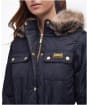 Women's Barbour International Enduro Quilted Jacket - Navy