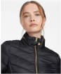Women's Barbour International Aubern Quilted Jacket - Black