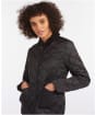 Women's Barbour Deveron Quilted Jacket - Black