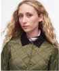 Women's Barbour Deveron Quilted Jacket - Olive