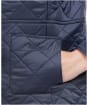 Women's Barbour Deveron Polarquilt Jacket - Navy