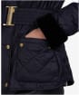 Women’s Barbour International Modern International Polarquilt Jacket - Black