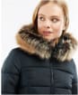 Women's Barbour Rosoman Quilted Jacket - Black