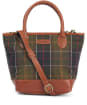 Women's Barbour Katrine Tartan Leather Tote - Classic Tartan