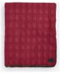 Barbour Dog Bone Quilted Blanket - Cranberry