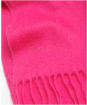 Women's Barbour Lambswool Woven Scarf - Pink Dahlia