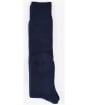Women's Barbour Knee Length Wellington Socks - Navy