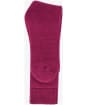 Women's Barbour Knee Length Wellington Socks - Raspberry