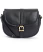 Women's Barbour Laire Medium Leather Saddle Bag - Black