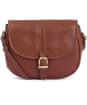 Women's Barbour Laire Medium Leather Saddle Bag - Brown