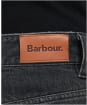 Women's Barbour Burne Mid Rise Straight Jeans - Black