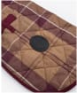 Barbour Quilted Tartan Dog Coat - Muted Cabernet