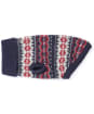 Barbour Case Fair Isle Dog Jumper - Blue Granite