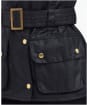 Women's Barbour International Waxed Jacket - Black