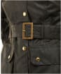 Women's Barbour International Waxed Jacket - Olive
