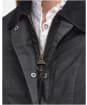 Women's Barbour Belsay Waxed Jacket - Black