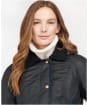 Women's Barbour Bower Waxed Jacket - Navy