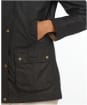 Women’s Barbour Fiddich Waxed Jacket - Navy