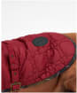 Barbour Dog Bone Quilted Dog Coat - Cranberry