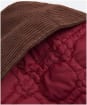 Barbour Dog Bone Quilted Dog Coat - Cranberry