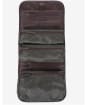 Men’s Barbour Wax Hanging Washbag - Olive