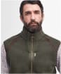 Men's Barbour Langdale Fleece Gilet - Olive