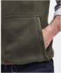 Men's Barbour Langdale Fleece Gilet - Olive