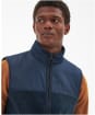 Men's Barbour Newlan Fleece Gilet - Navy