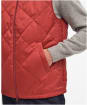 Men's Barbour Finn Gilet - Dark Red