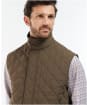 Men's Barbour Shoveler Gilet - Dark Olive