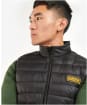 Men’s Barbour International Racer Reed Gilet - Black