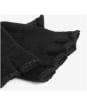 Men's Barbour Fingerless Lambswool Gloves - Black