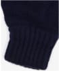 Barbour Lambswool Gloves - Navy