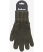 Barbour Lambswool Gloves - Olive