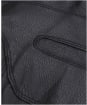 Men's Barbour Burnished Leather Insulated Gloves - Black