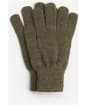 Men’s Barbour Tartan Scarf and Glove Gift Set - Classic / Olive