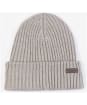 Men’s Barbour Crimdon Beanie and Scarf Gift Set - Grey