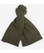 Men’s Barbour Carlton Fleck Beanie & Scarf Gift Set - Olive