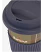 Men's Barbour Travel Mug Gift Set - Navy / Classic Tartan